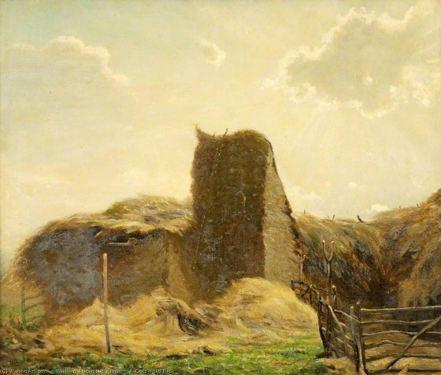 A Cotswold Rick — William Augustus Rixon