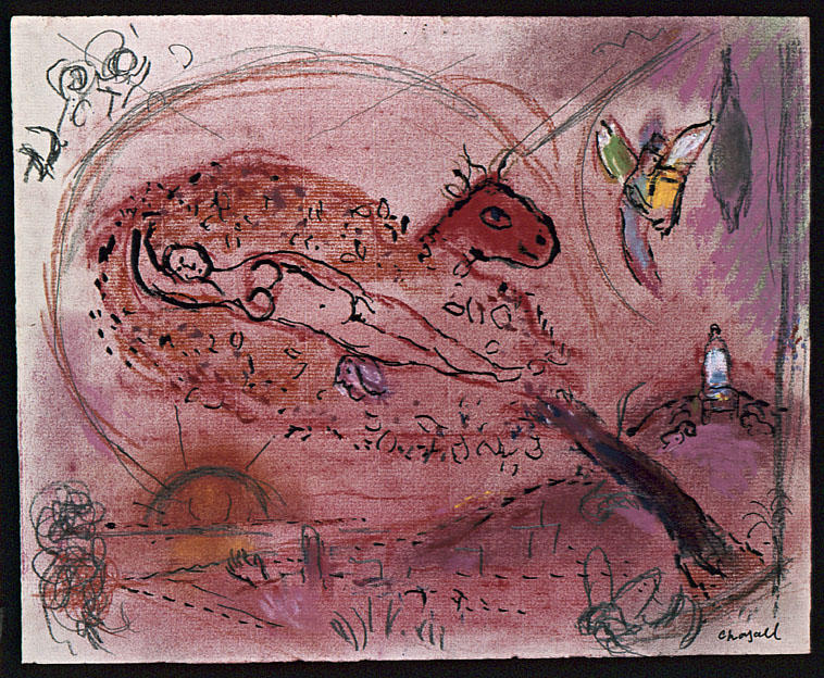 Das Lied Von Den Liebenden — Marc Chagall