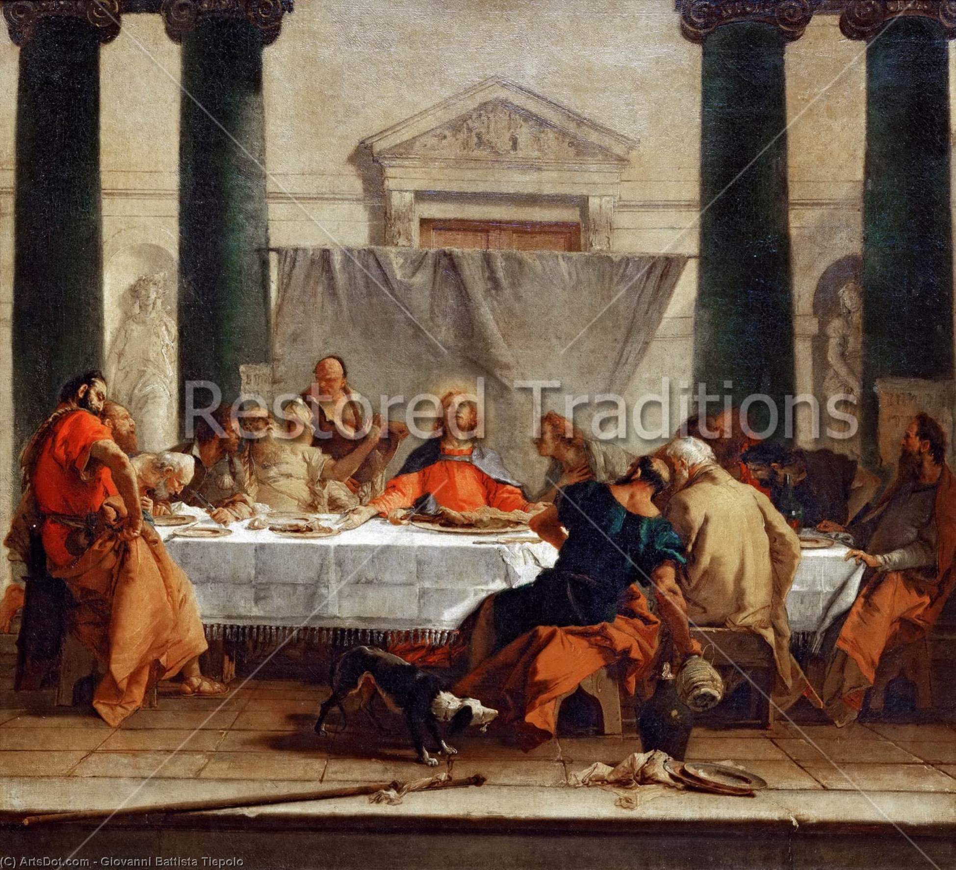 The Last Supper — Giovanni Battista Tiepolo