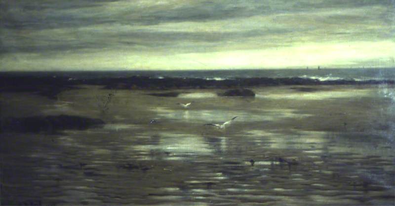 A Lone Shore — Archibald David Reid