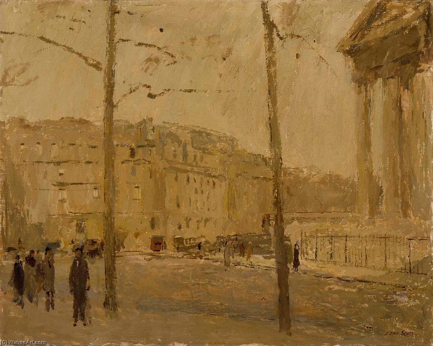 La Madeleine At Dawn — Frank Edwin Scott