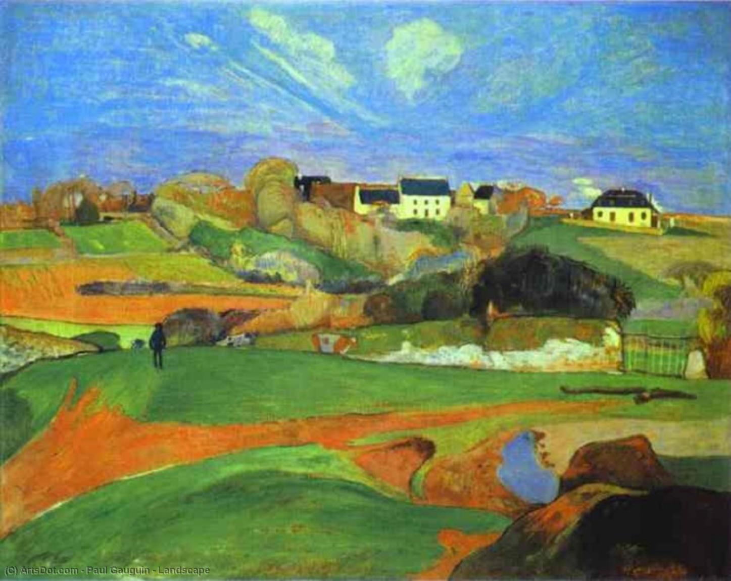 Paysage — Eugène Henri Paul Gauguin