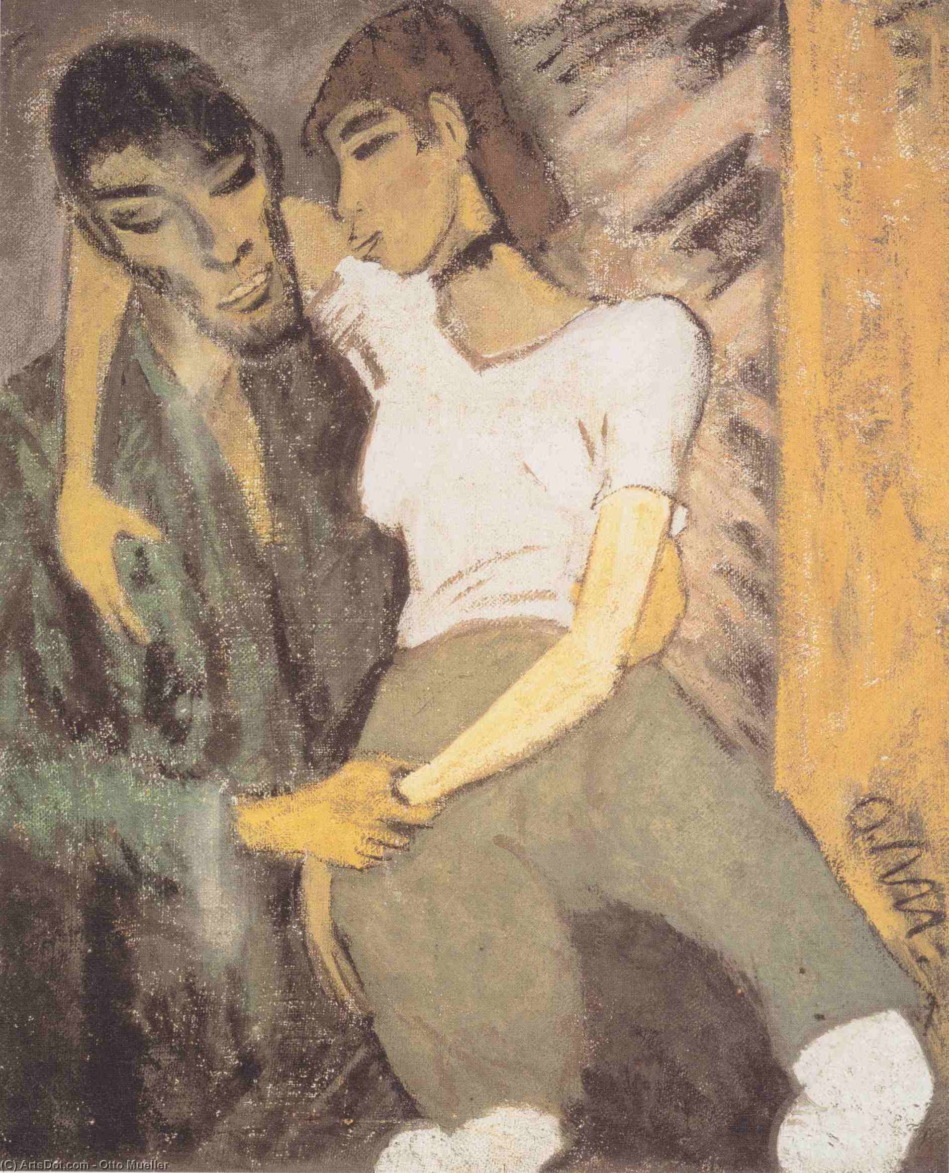 Gypsy Lovers — Otto Mueller