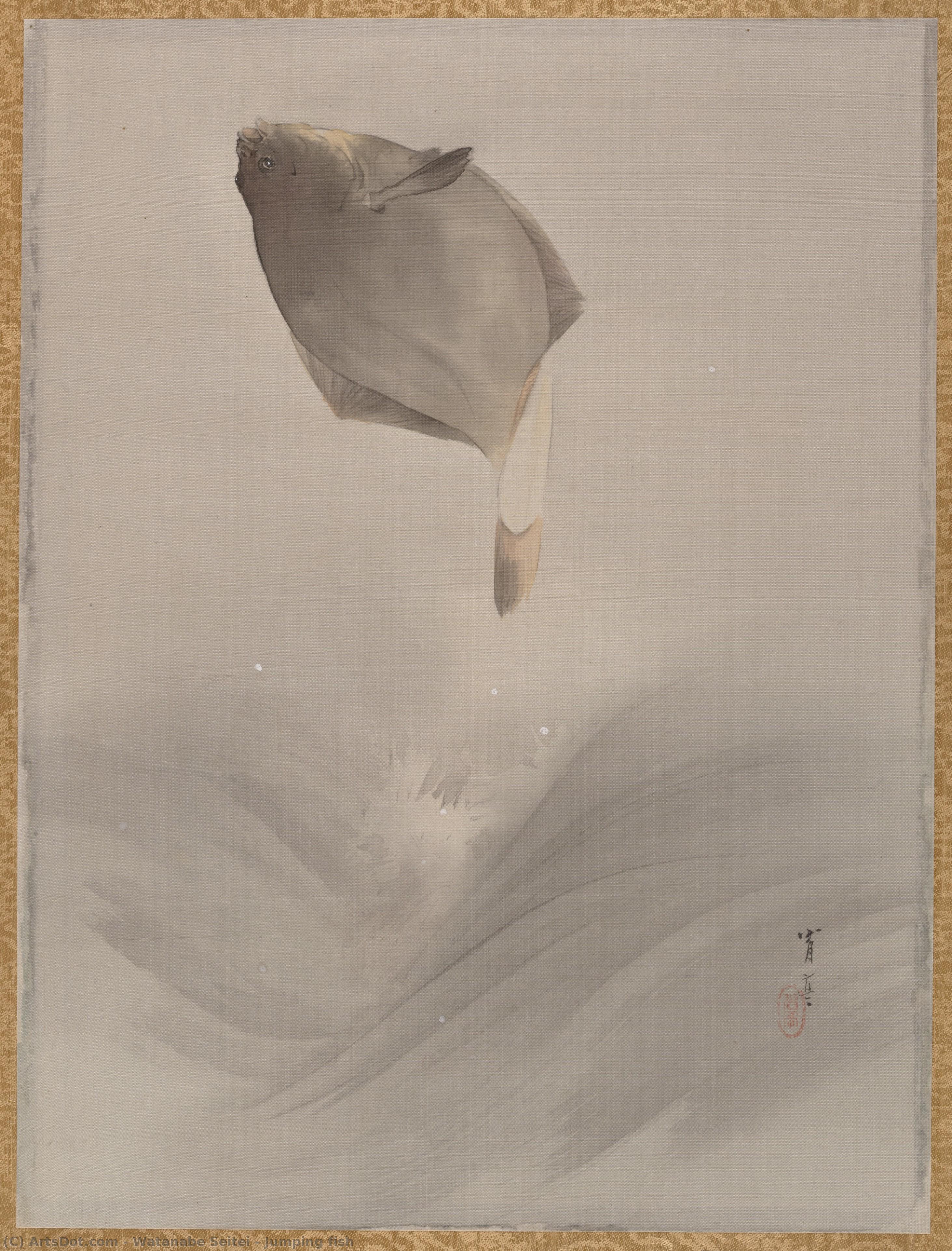 Jumping Fish — Watanabe Seitei