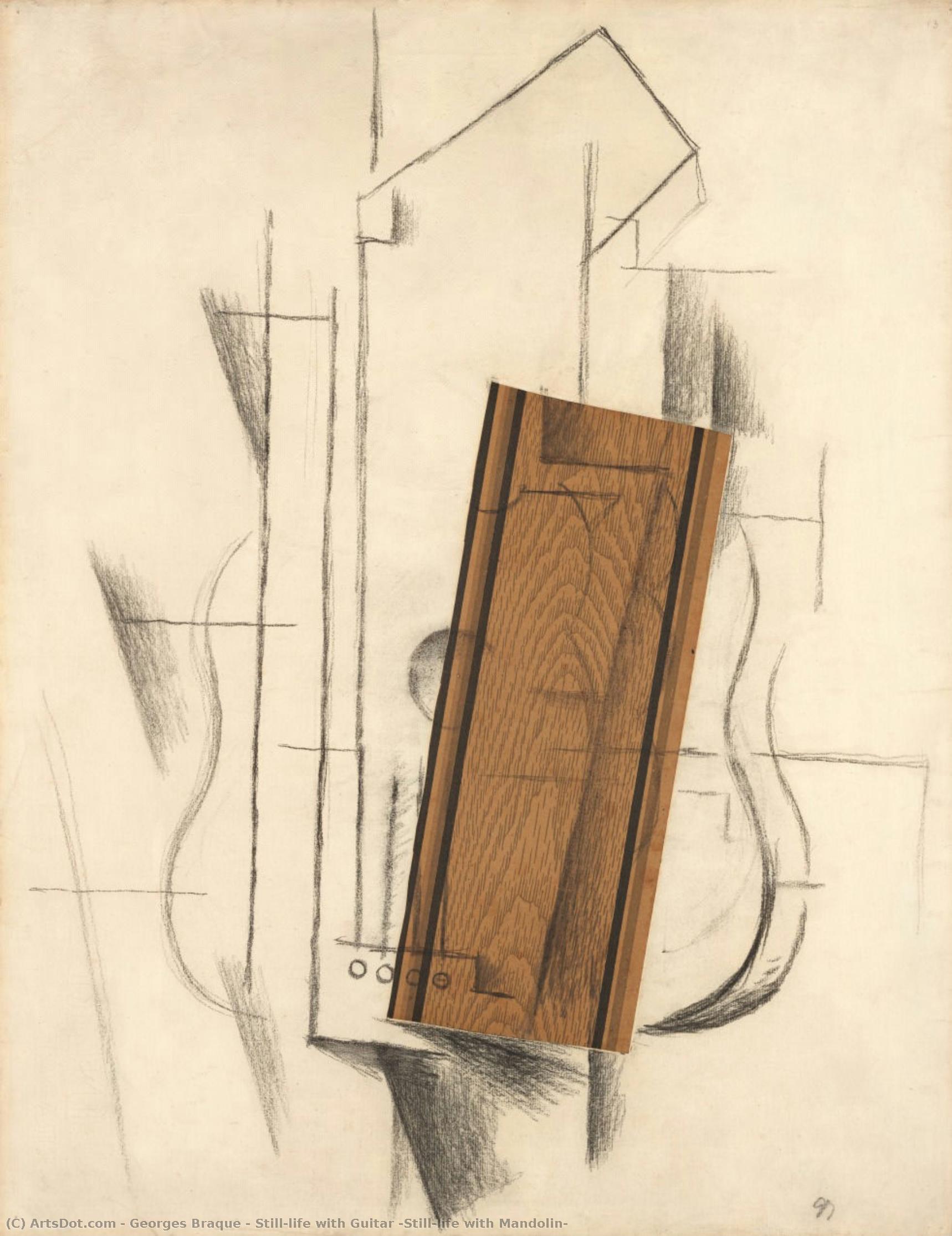 Still-life With Guitar (still-life With Mandolin) — Georges Braque