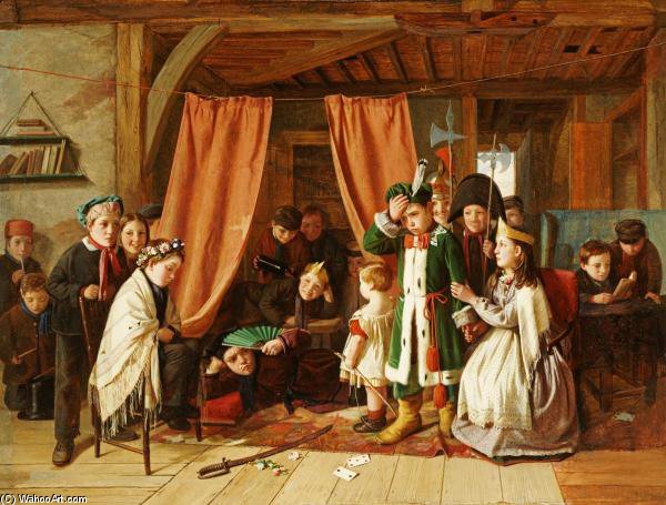The Play Scene In Hamlet — Charles Hunt