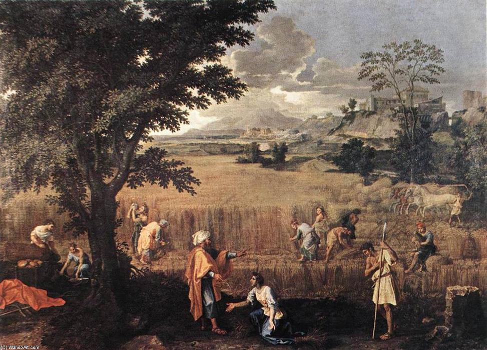 Nyár (ruth És Boáz) — Poussin