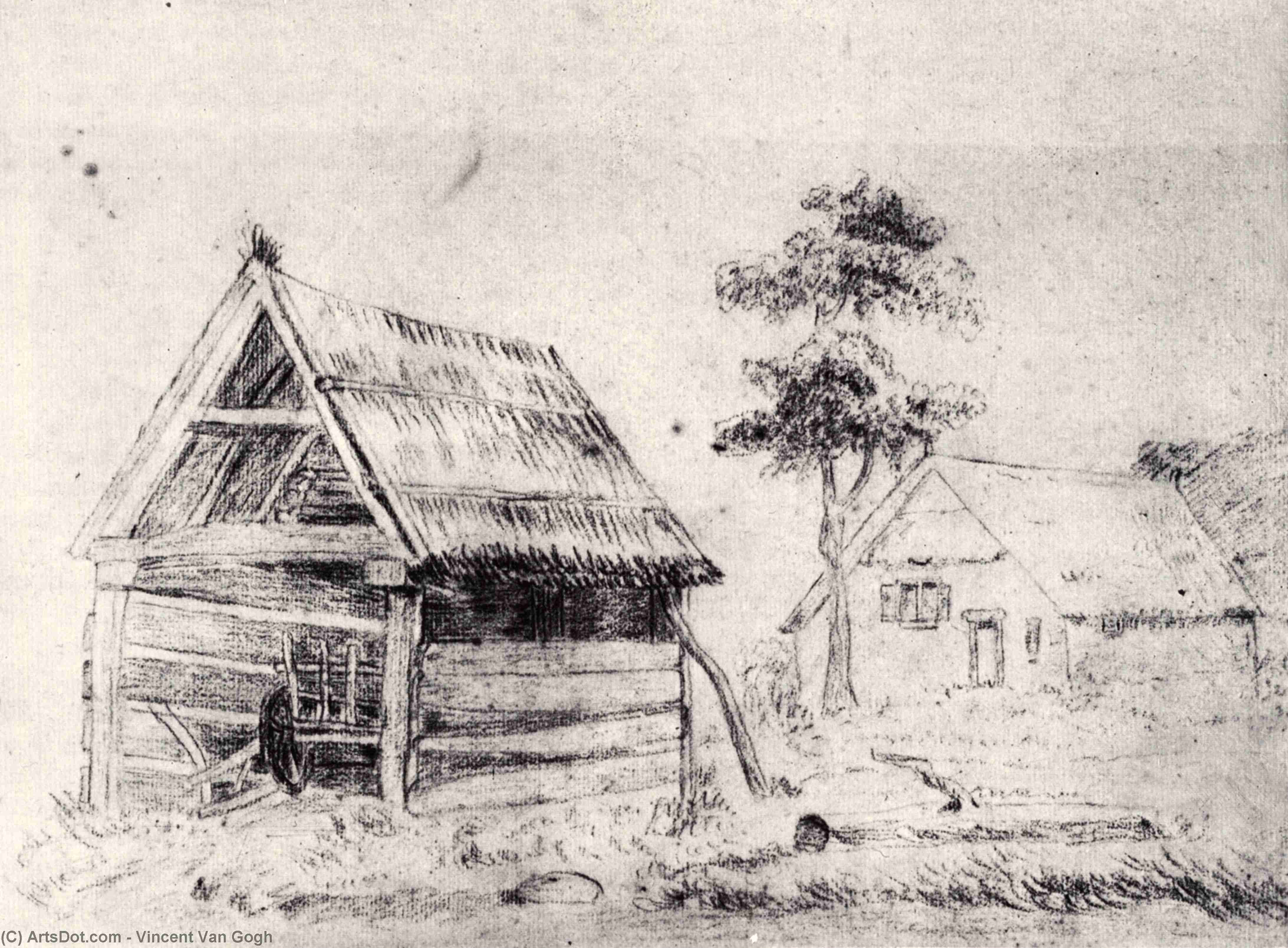 Barn E Rustico — Vincent Willem Van Gogh