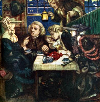 Dr Johnson Al Mitre — Dante Gabriel Rossetti