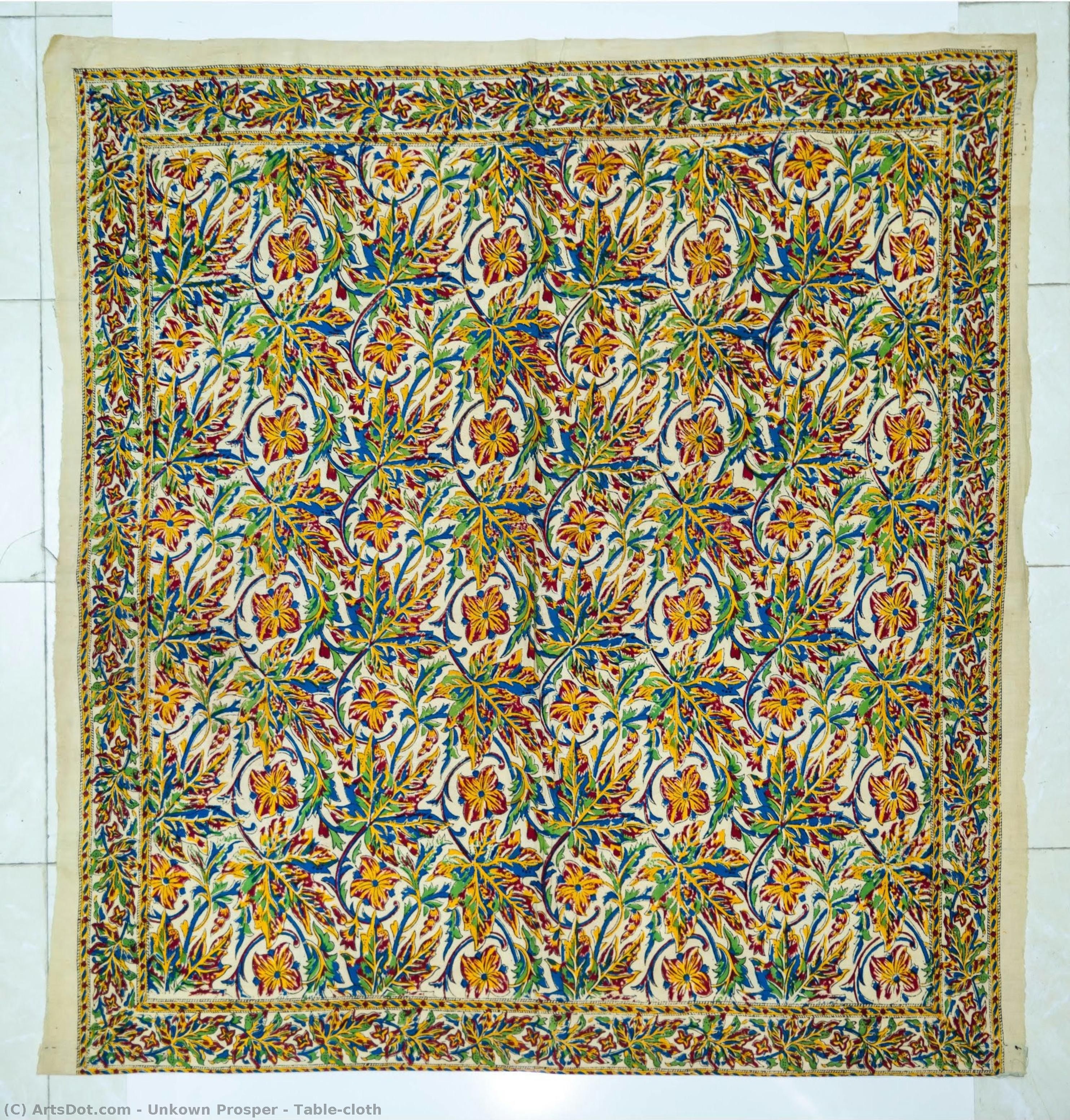 Table-cloth — Unkown Prosper