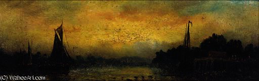 Sunset; And Sunrise — Adolphus Knell
