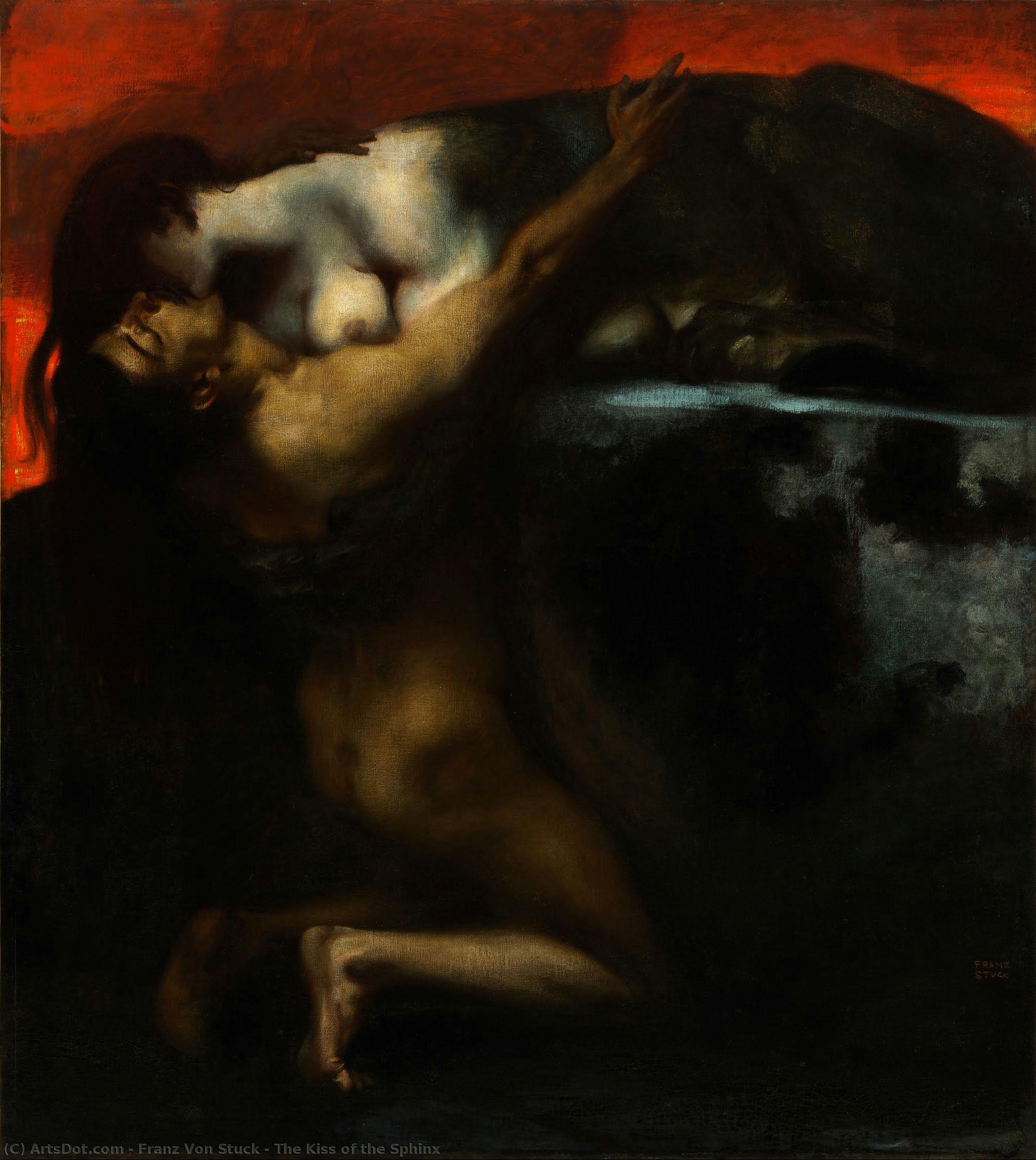 Il Bacio Della Sfinge — Franz Ritter Von Stuck