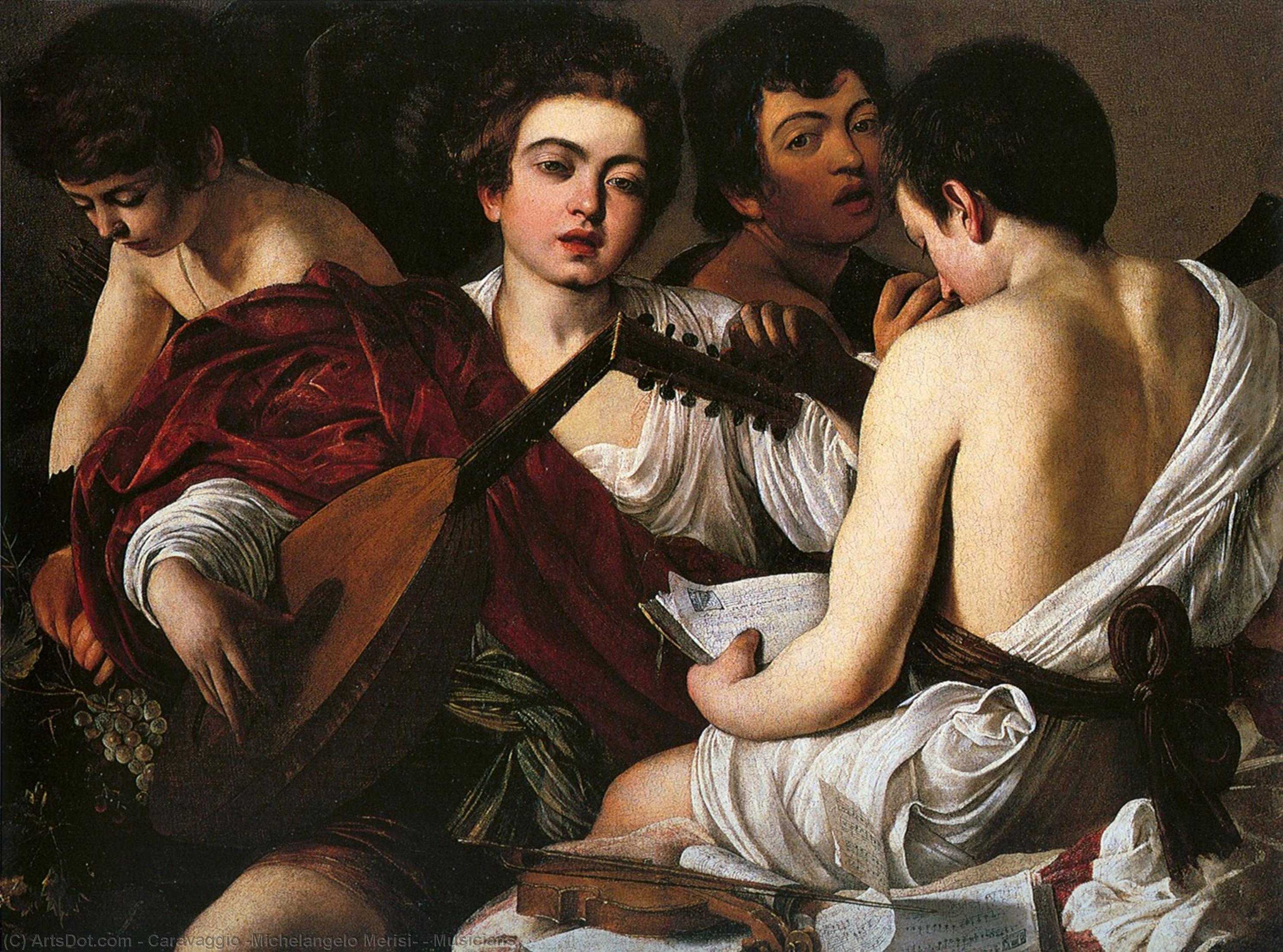 Muusikot — Caravaggio