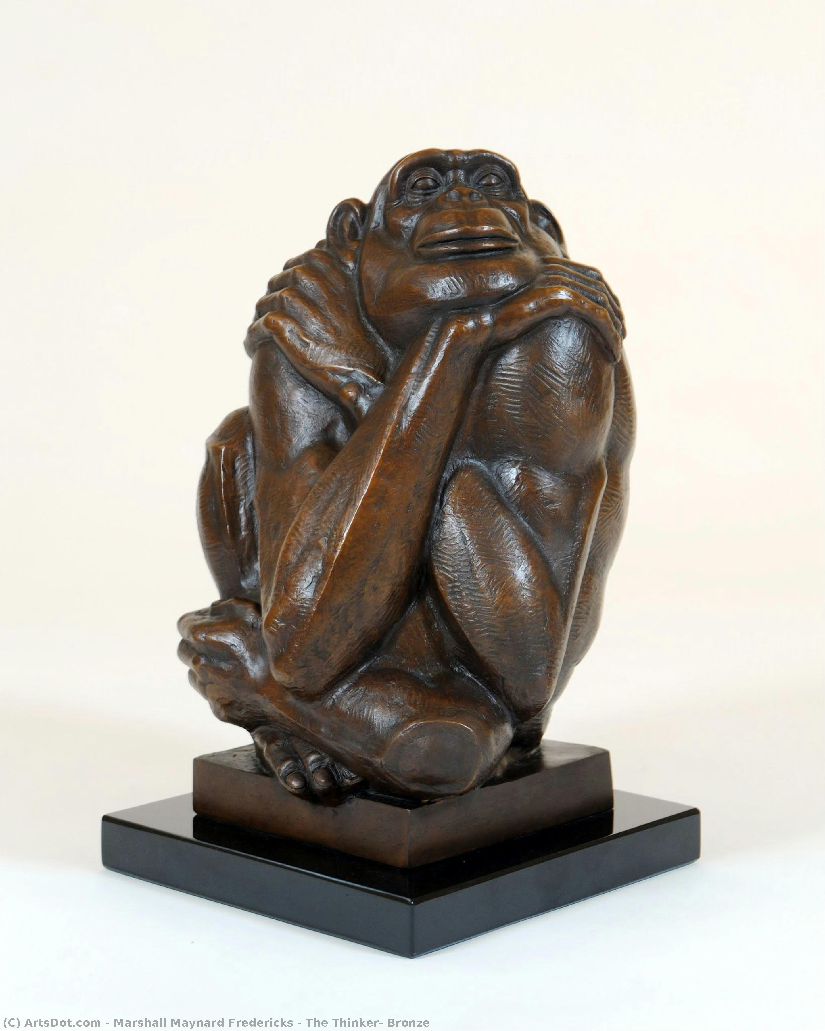 The Thinker, Bronze — Marshall Maynard Fredericks