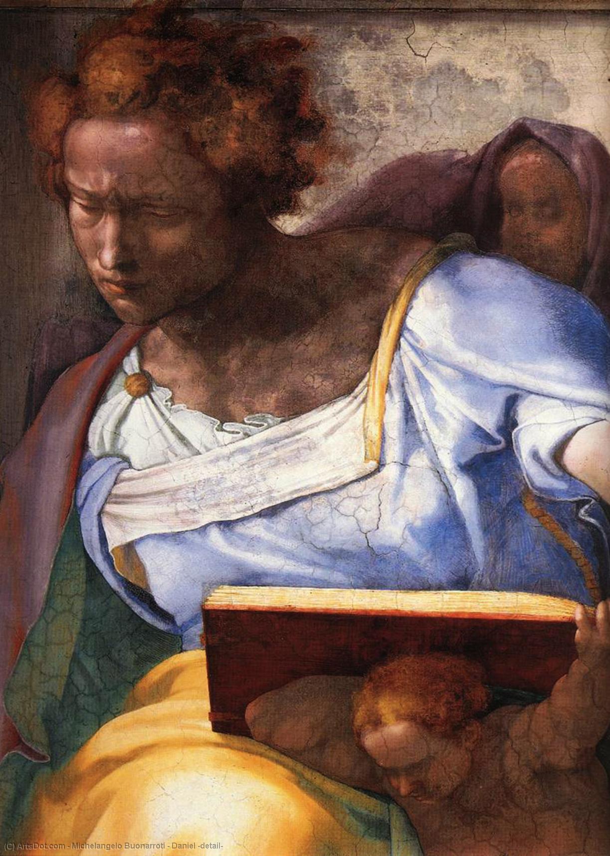 Daniel (detail) — Michelangelo Buonarroti