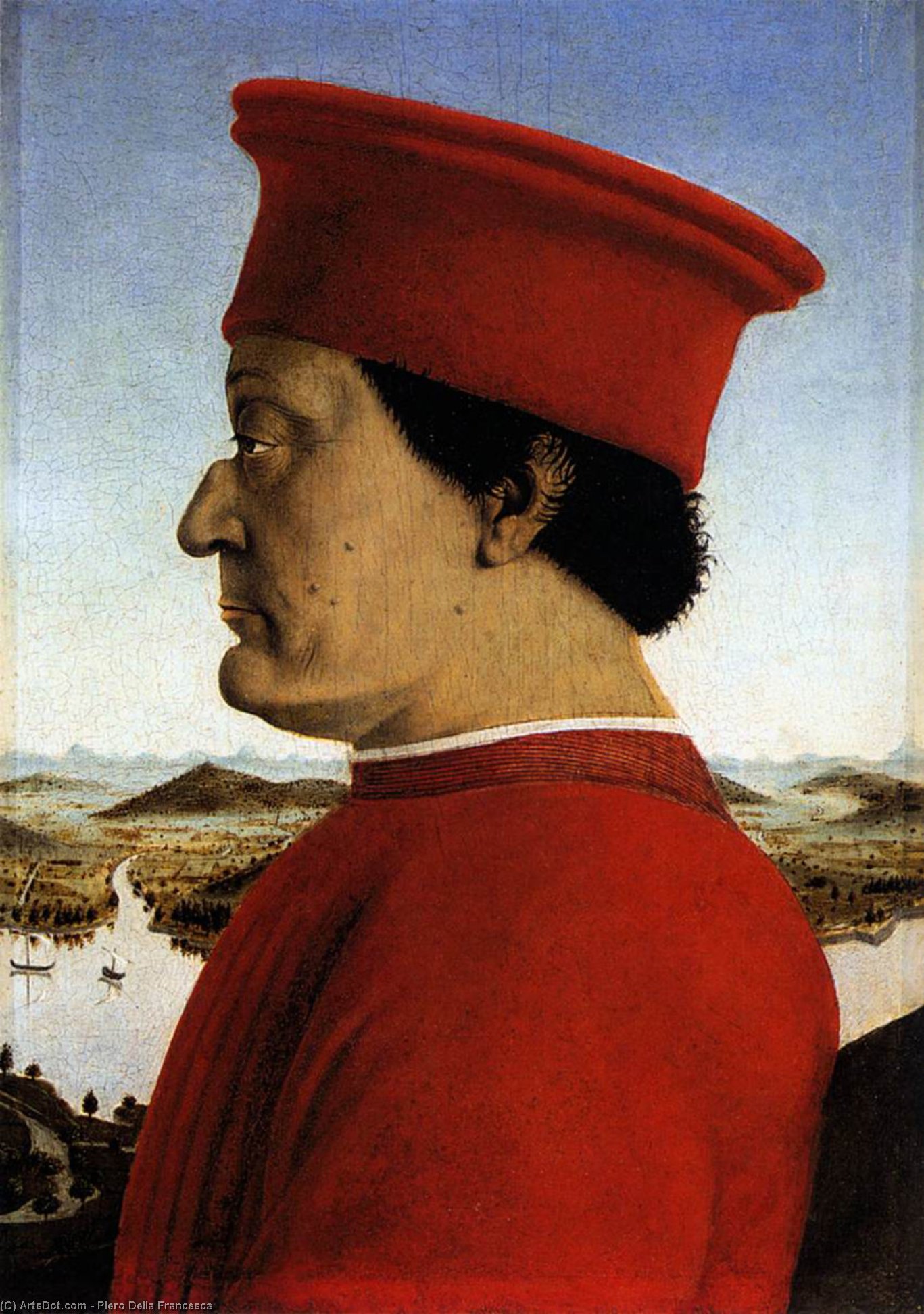 Ritratto Di Federico Da Montefeltro — Piero Della Francesca