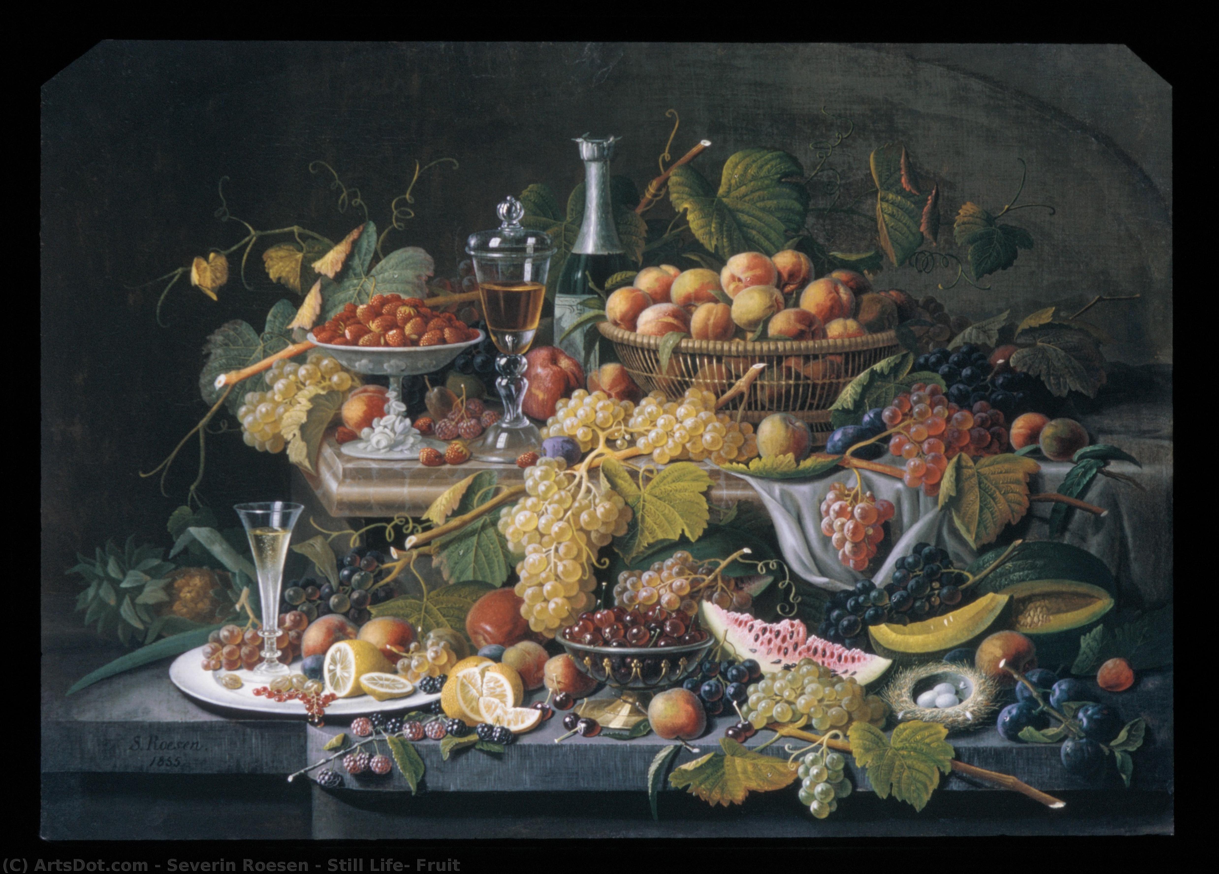 Still Life: Fruit — Severin Roesen