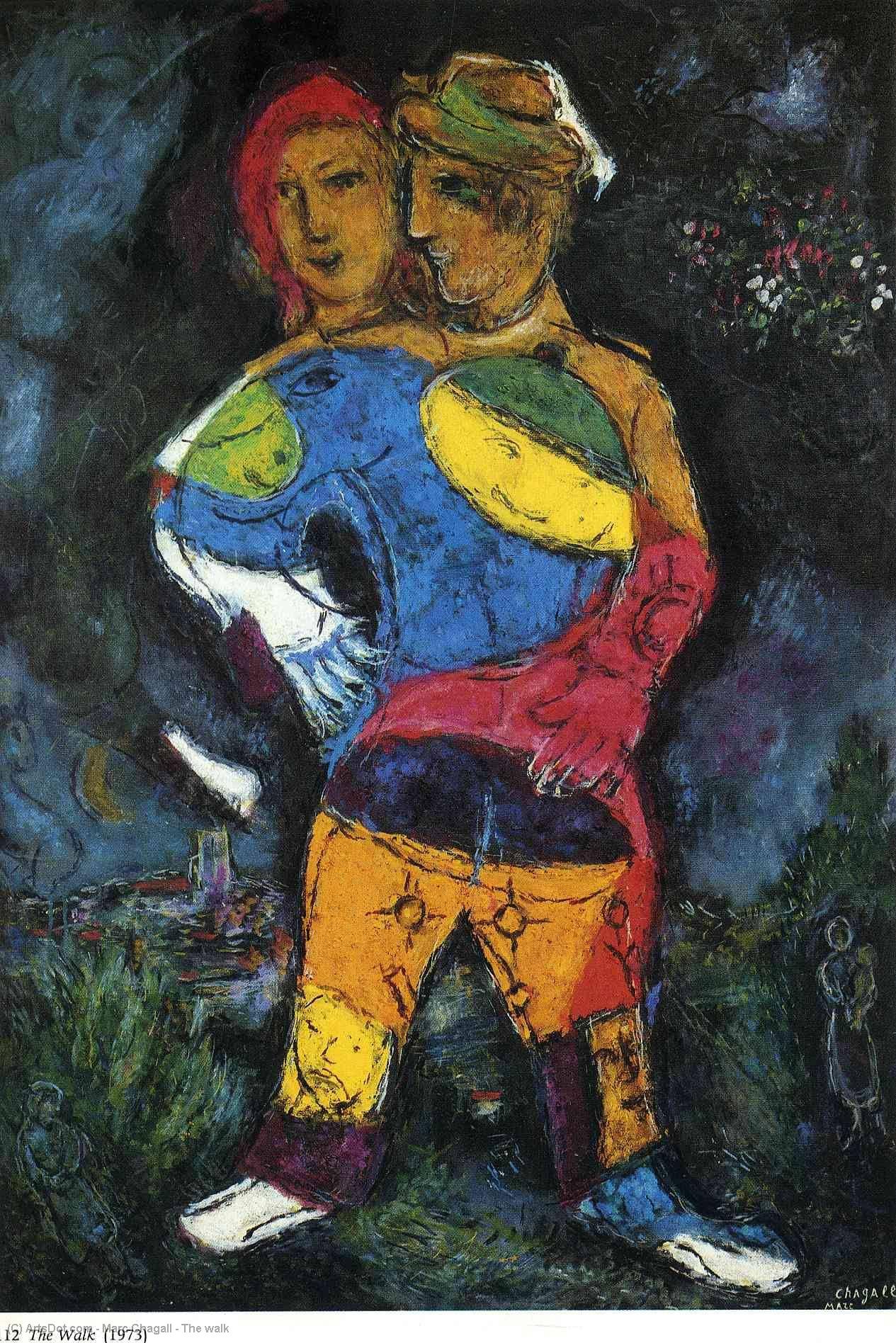The Walk — Marc Chagall