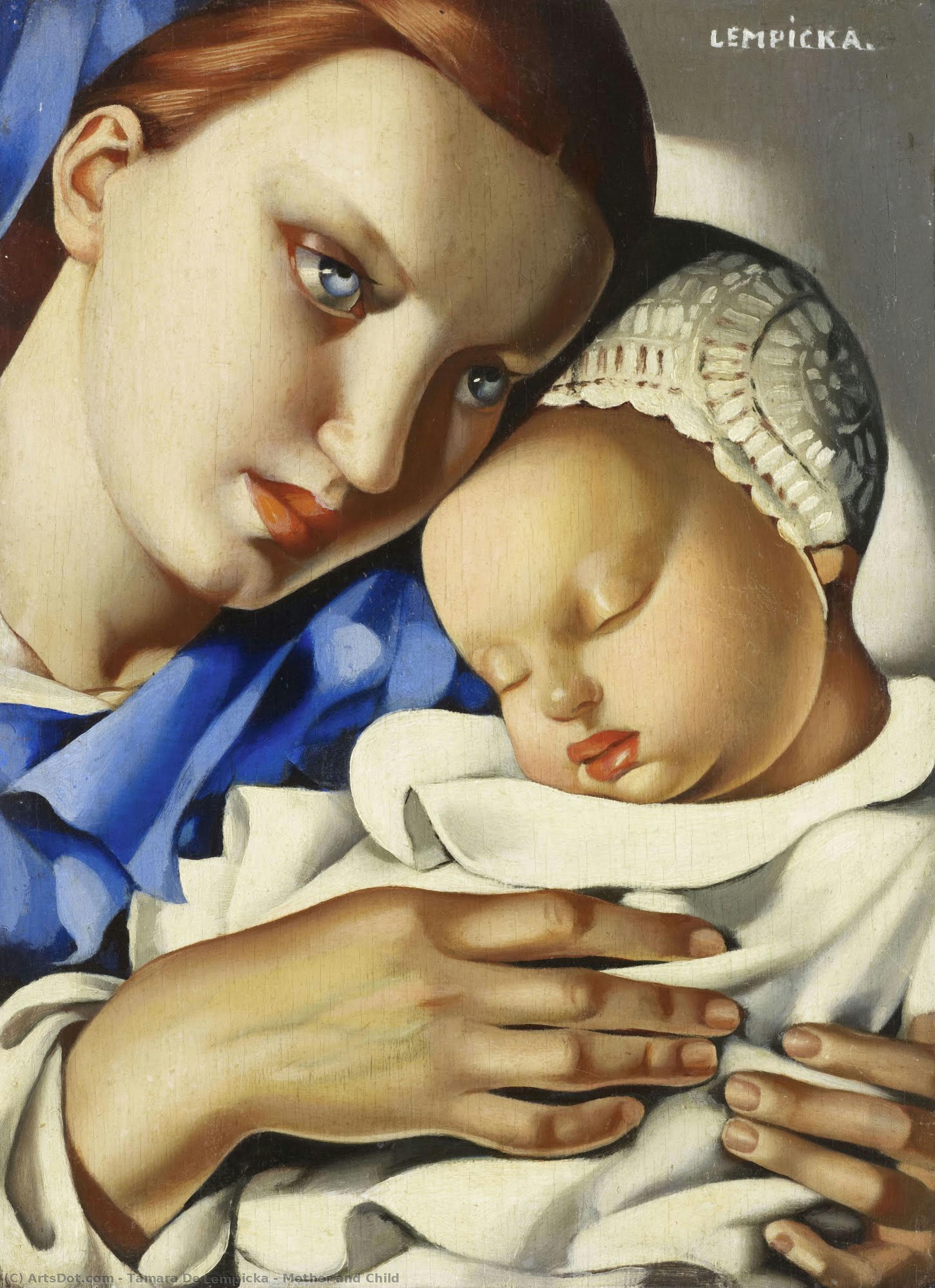 Madre E Hijo — Tamara De Lempicka