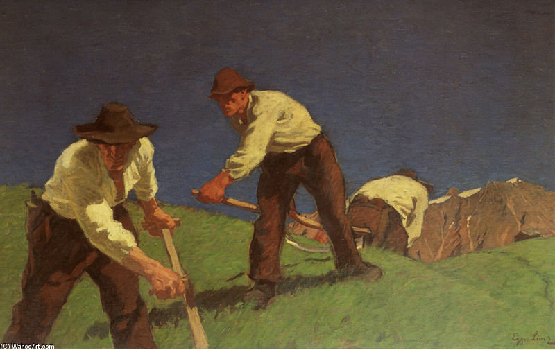 The Farmer — Albin Egger Lienz