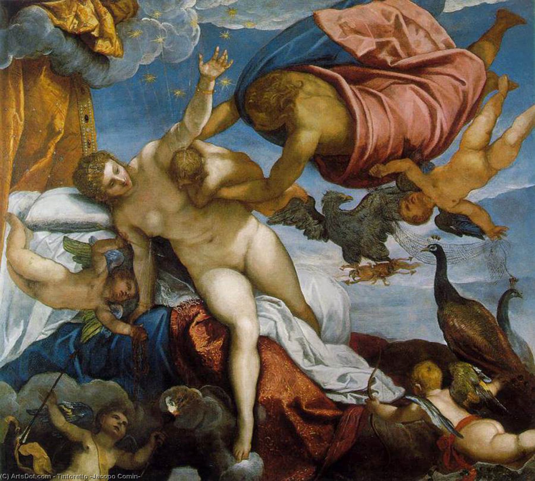 A Tejút Origína — Tintoretto