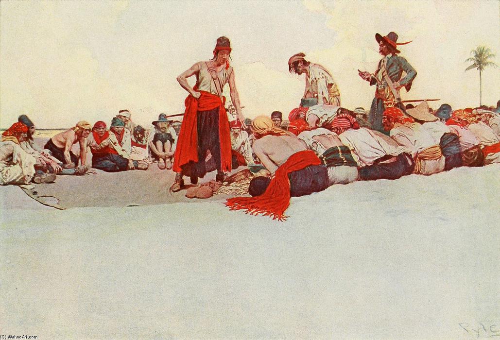 So The Treasure Was Divided — Howard Pyle