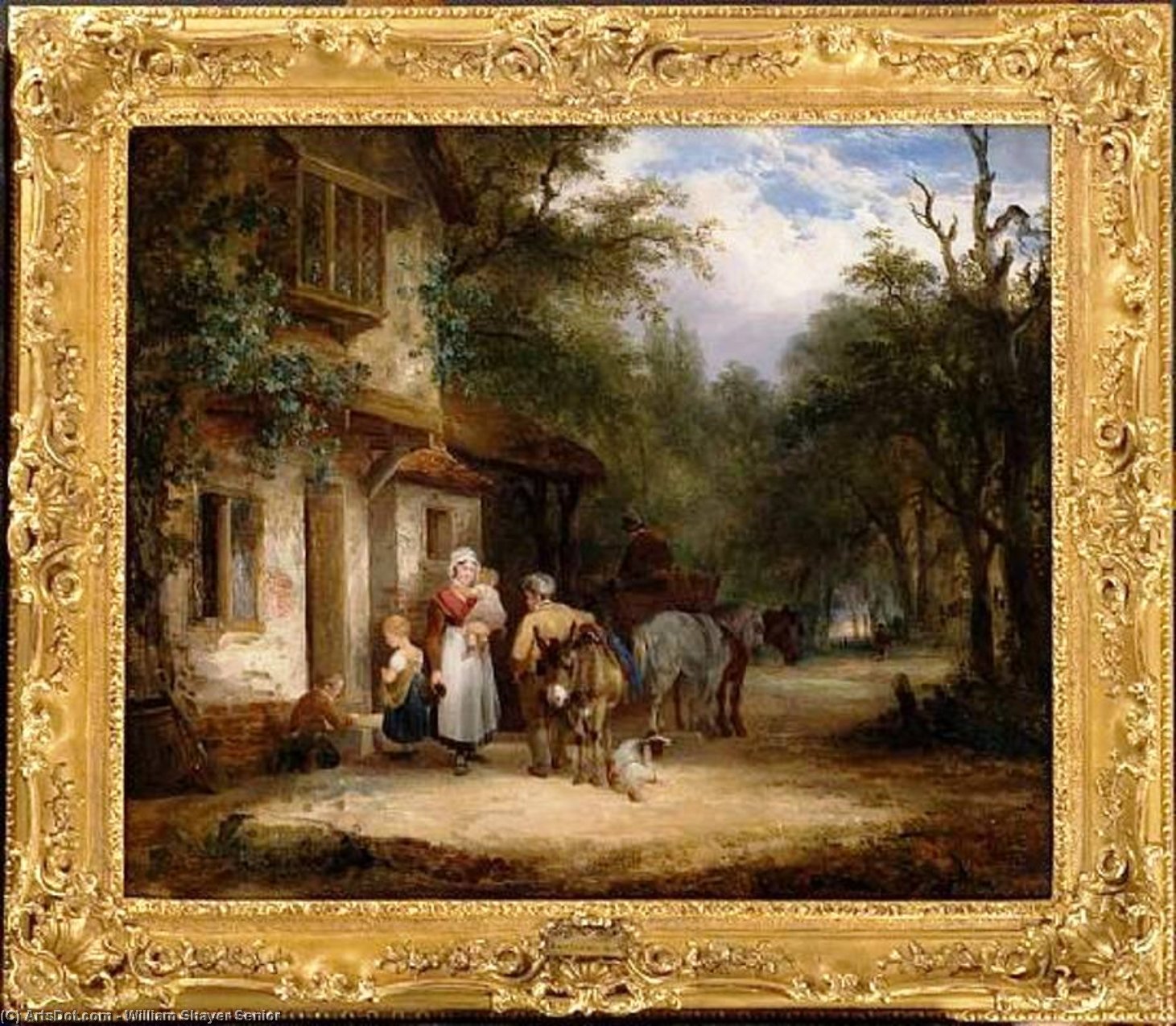 The Traveller's Rest — William Shayer Senior