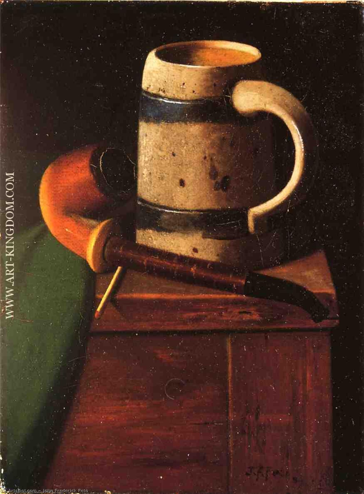 My Pipe And Mug — John Frederick Peto
