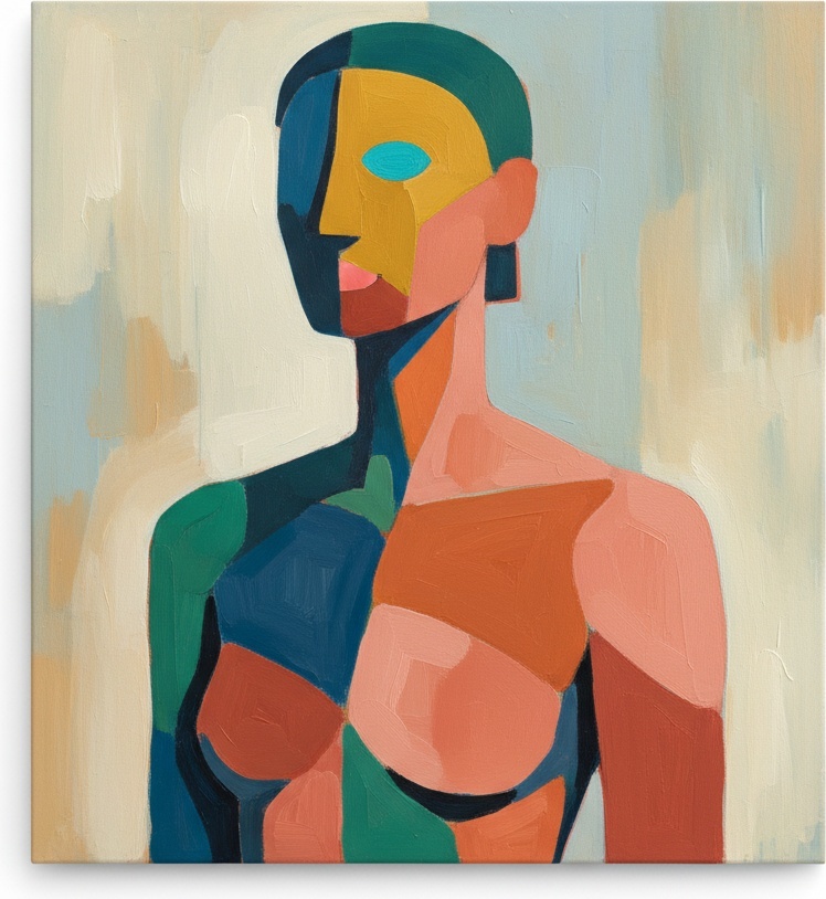 Interlocking Planes Of Memory: A Monumental Study In Structured Human Form. — Christian Noiret