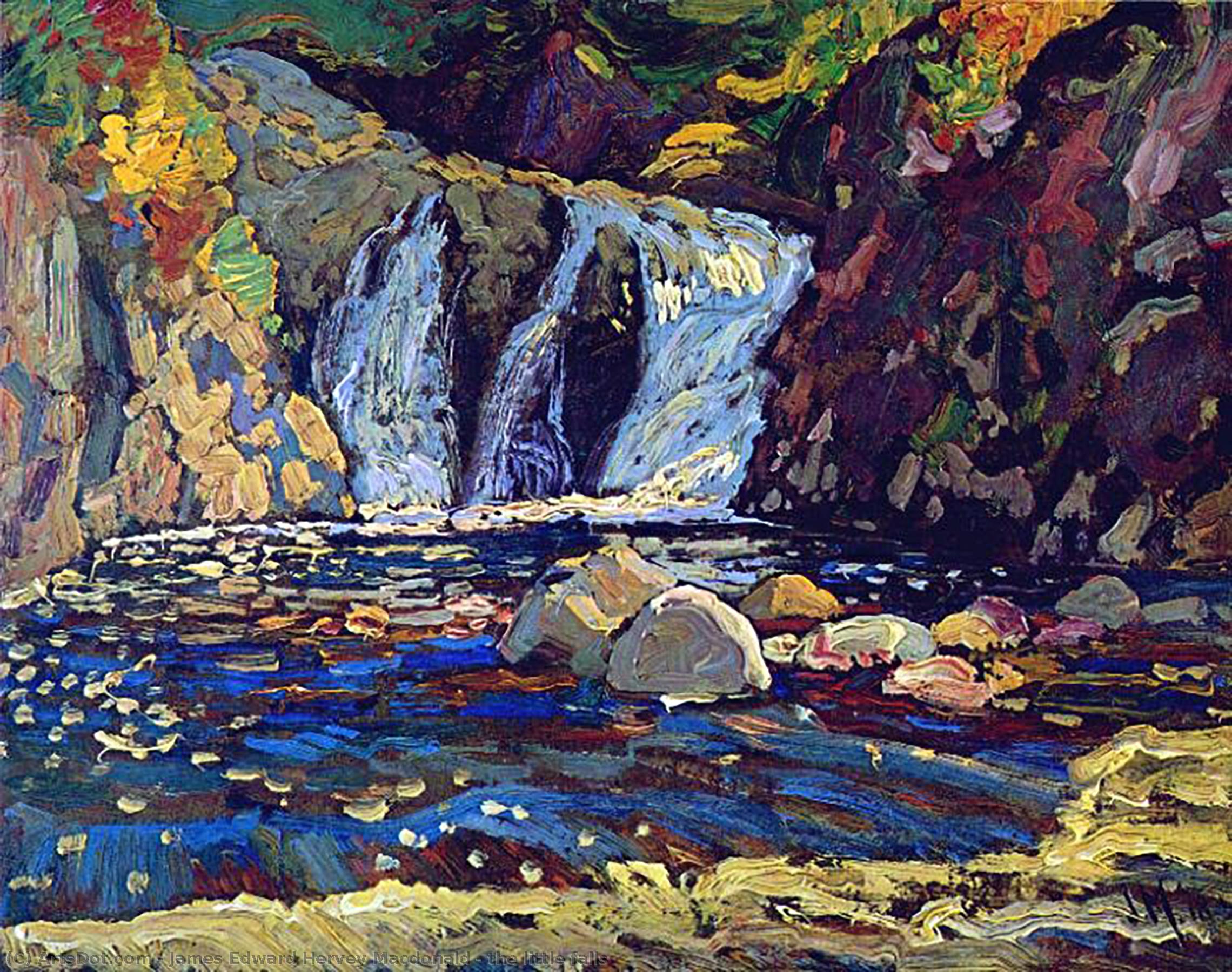The Little Falls — ჯეიმს এডვარდ ჰერვი მაკდონალდი