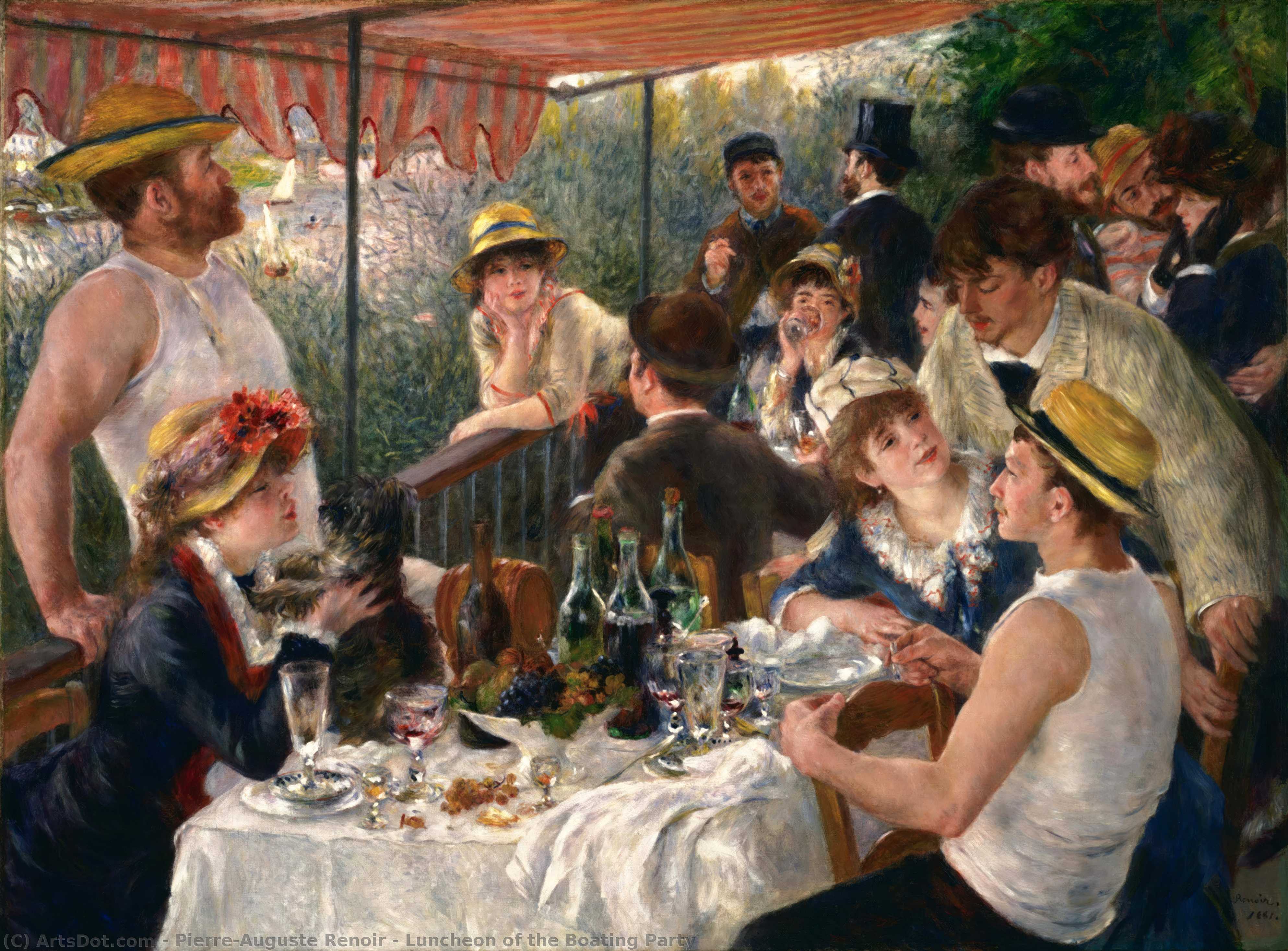 Yarılıp Gelen Tekne Pikniği — Pierre Auguste Renoir