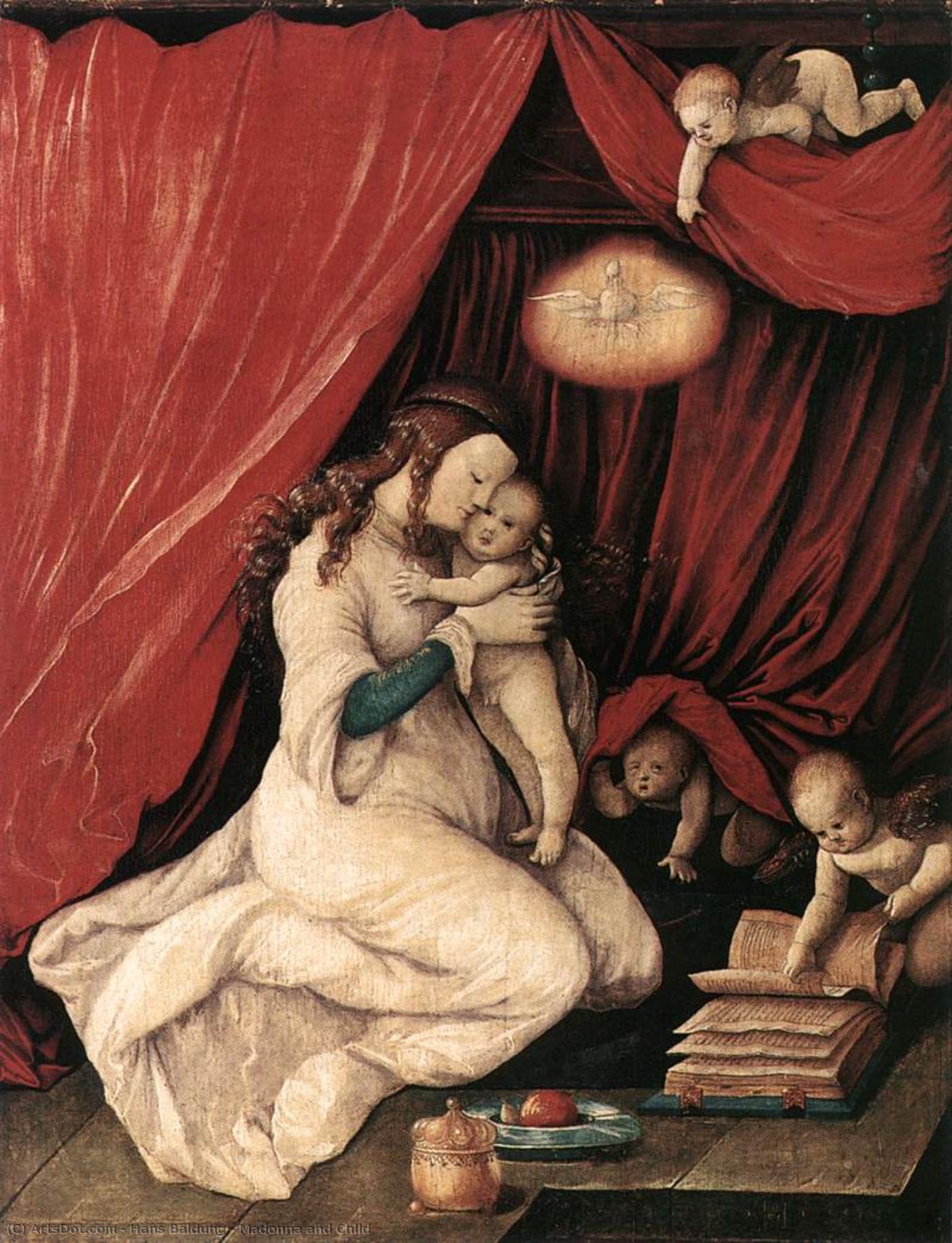 Madonna And Child — Hans Baldung