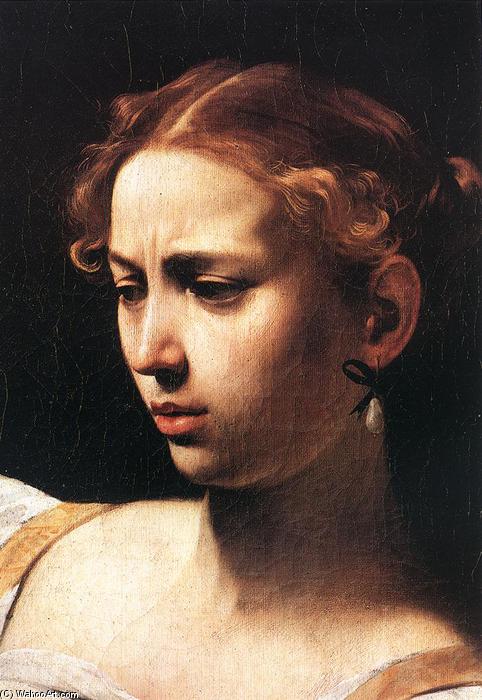 Judith Beheading Holofernes (detail) — Caravaggio