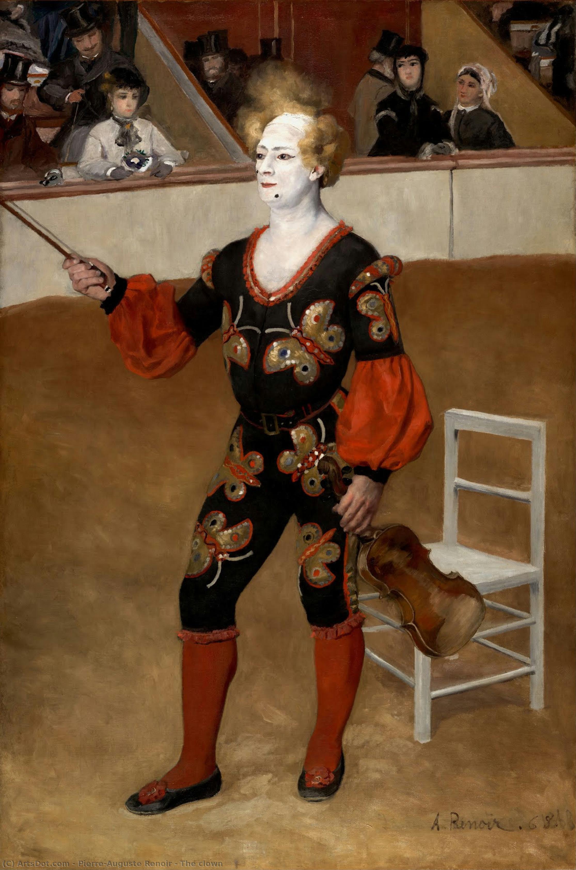Il Pagliaccio — Pierre-auguste Renoir
