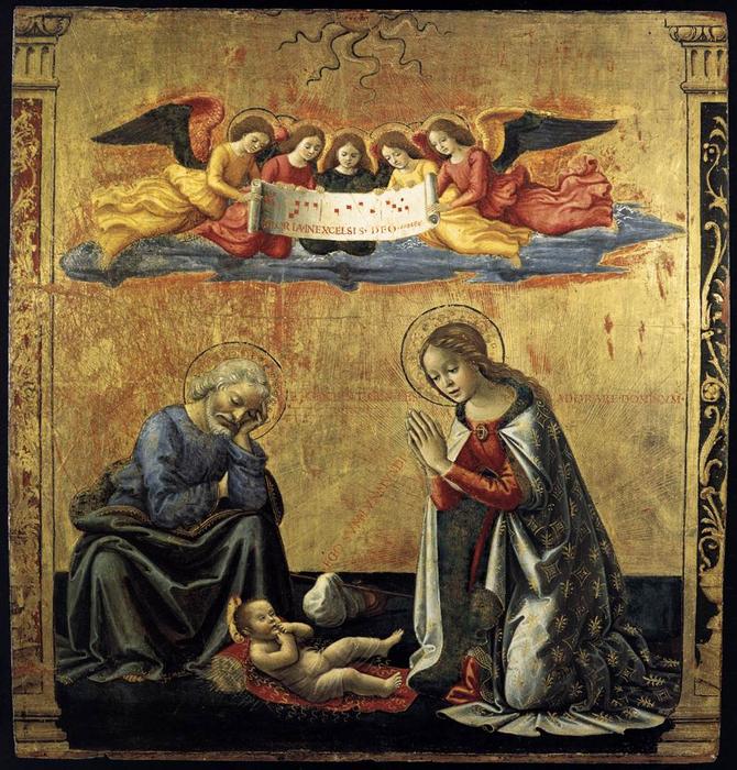 De Nativity — Domenico Ghirlandaio