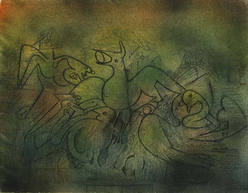 Oiseaux 2 — Max Ernst