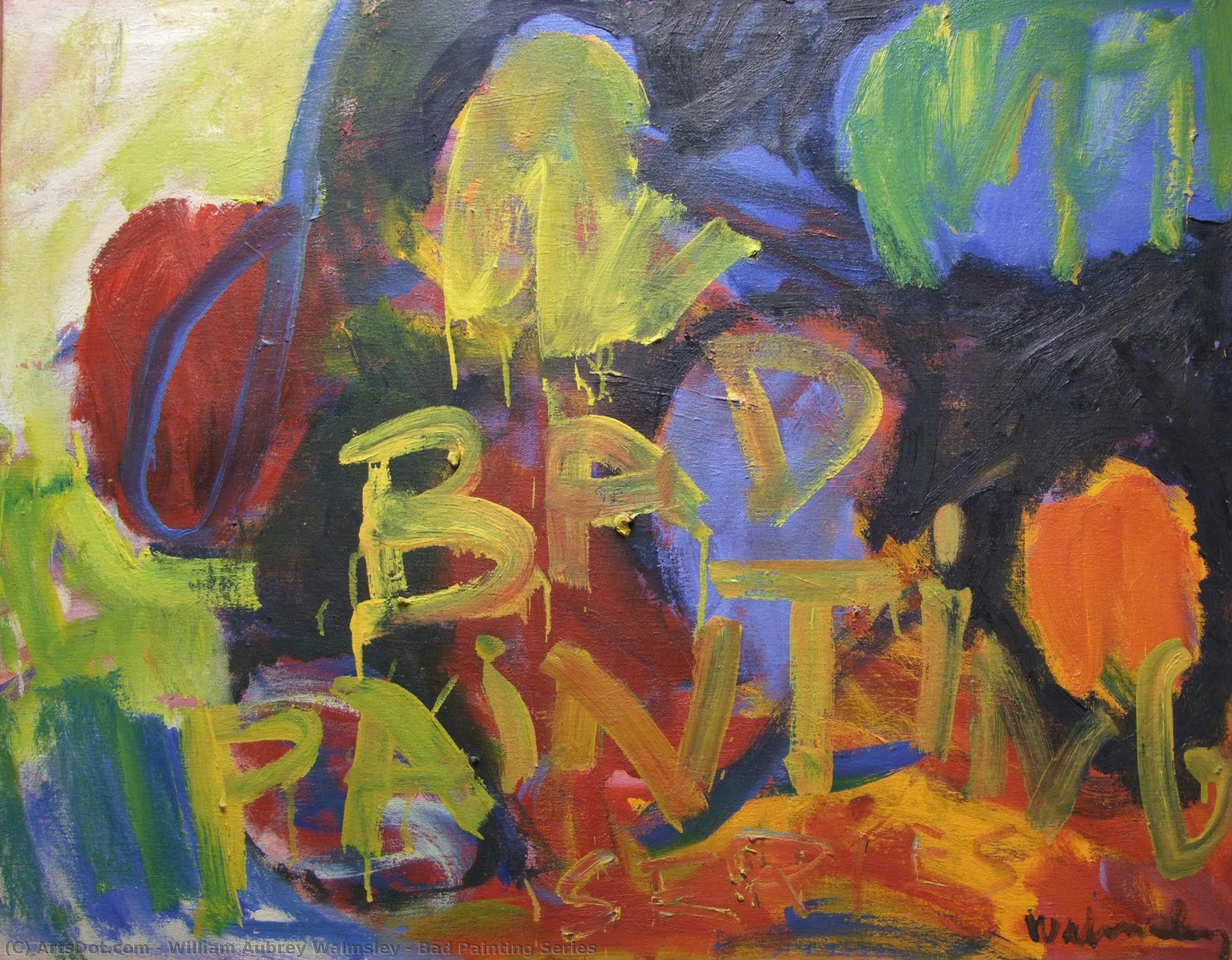 Bad Painting Series — William Aubrey Walmsley