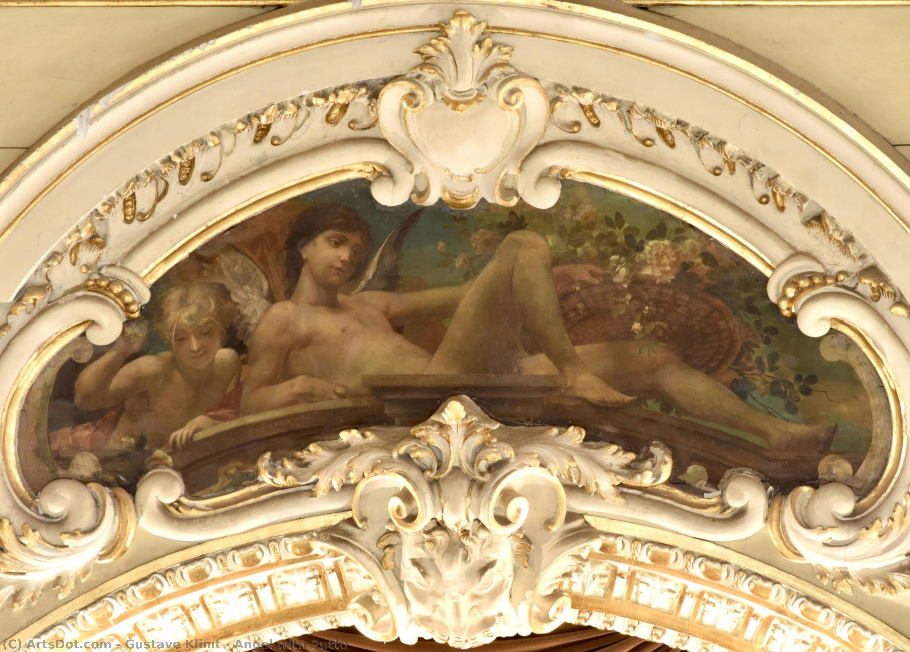 Angelo Con Putto — Gustav Klimt