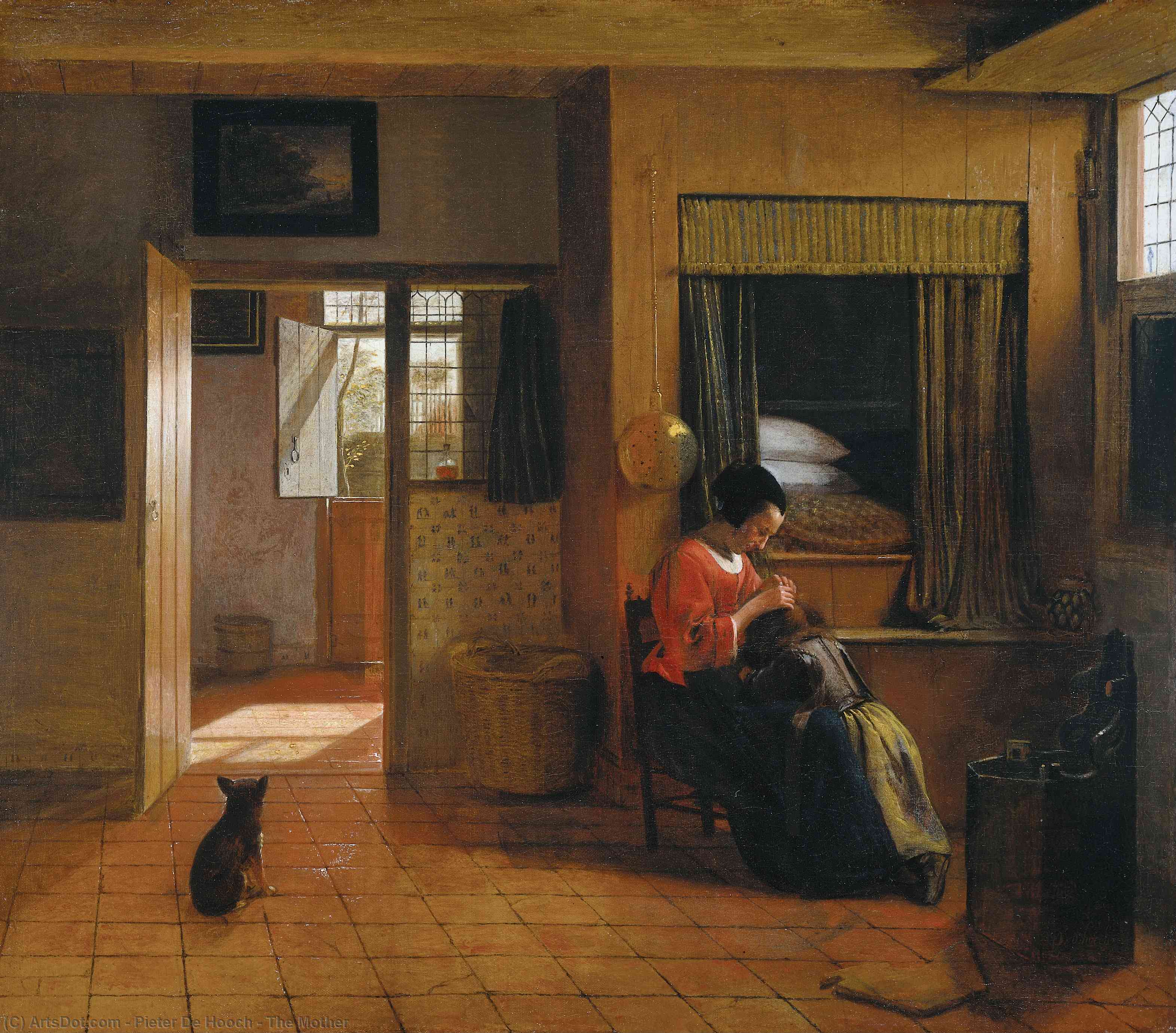 The Mother — Pieter De Hooch