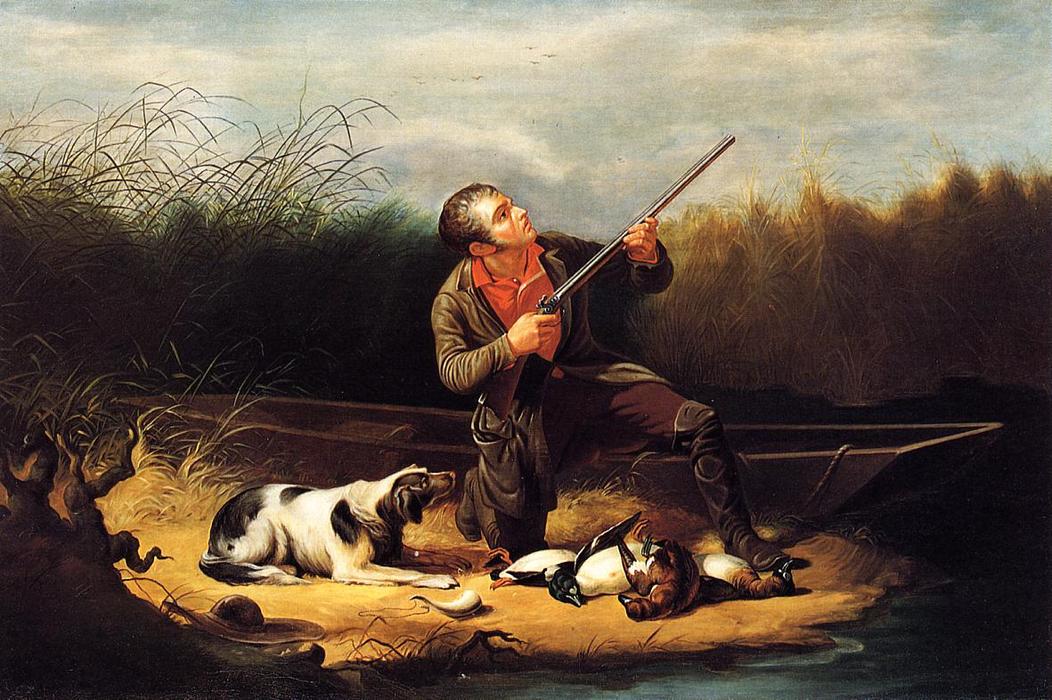 Wild Duck Shooting - On The Wing — Уильям Тилли Ранни