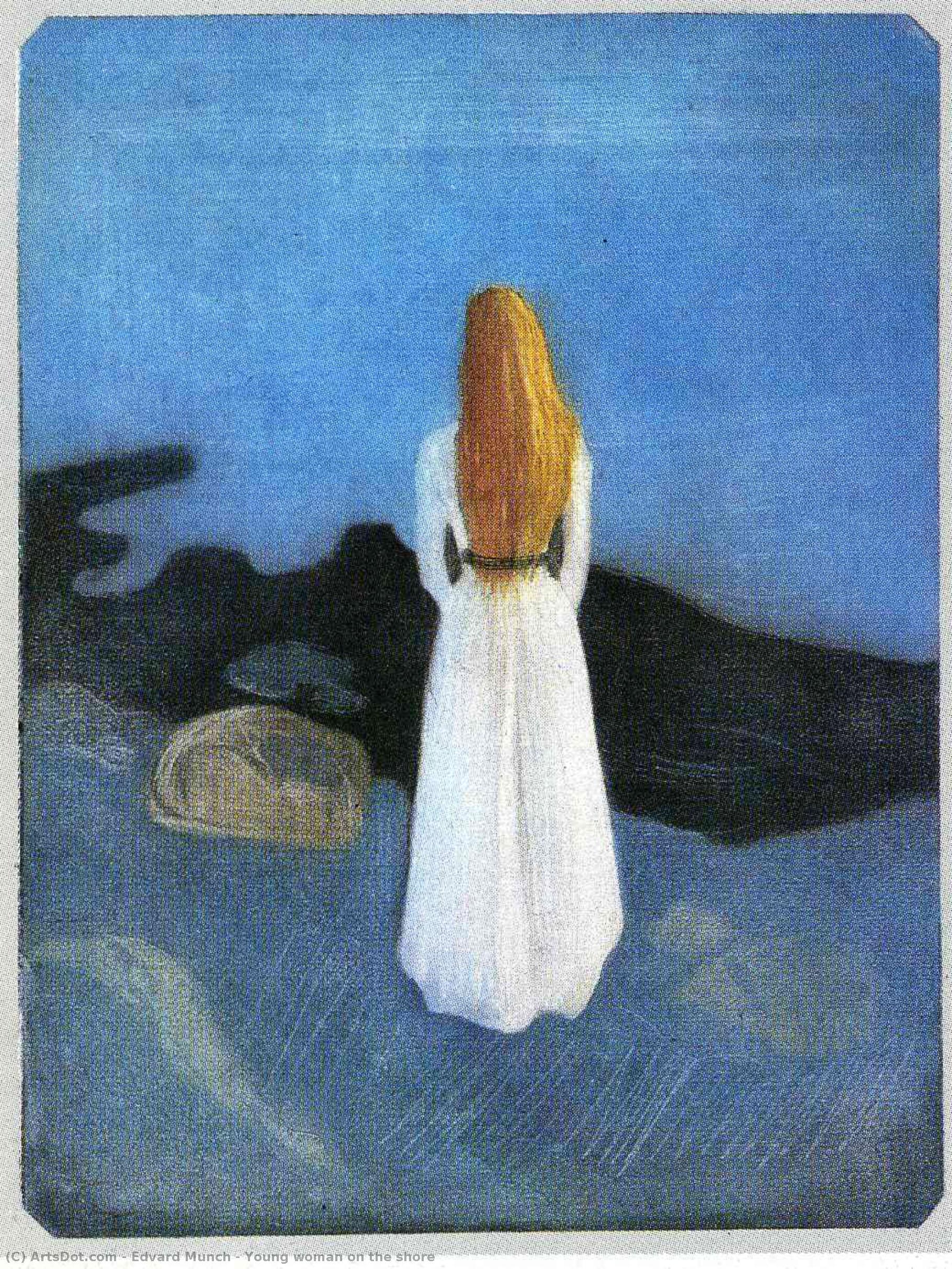 Mladena Na Obali — Edvard Munch