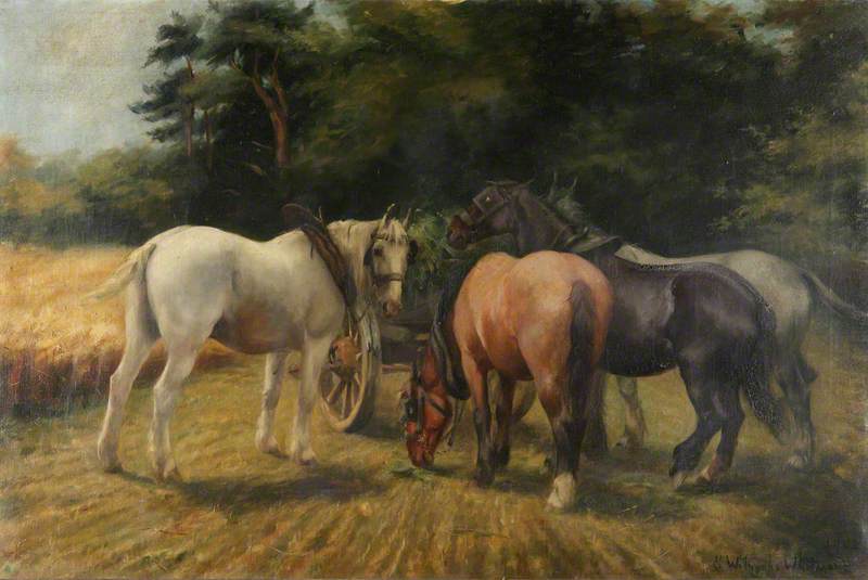 Four Horses And A Cart — Evelyn Blacklock
