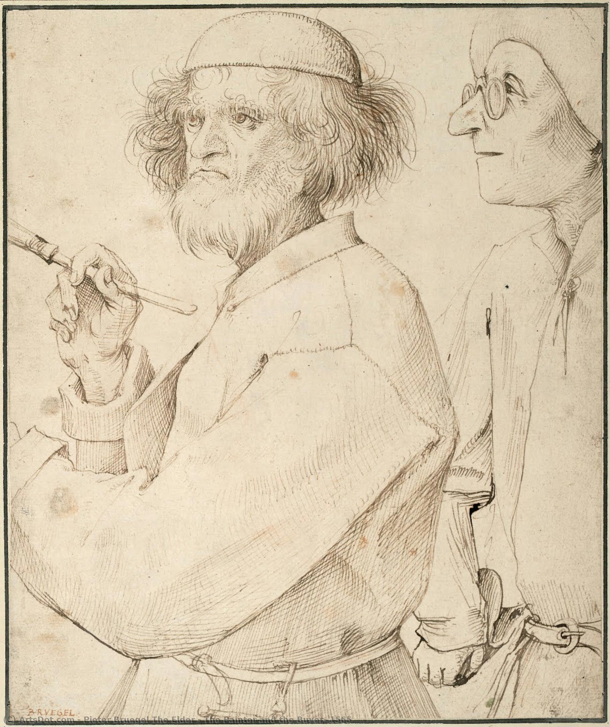 Il Pittore E L'acquirente — Pieter Bruegel Il Vecchio