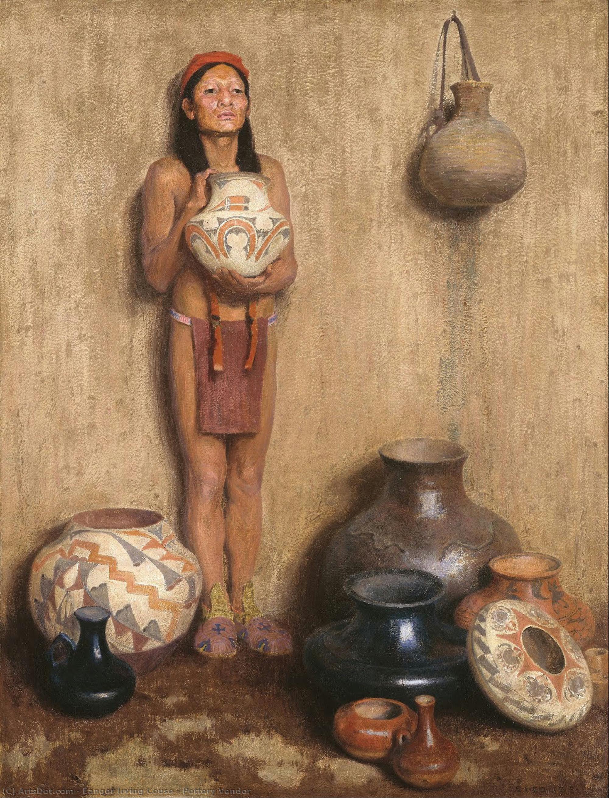 Pottery Vendor — Eanger Irving Couse