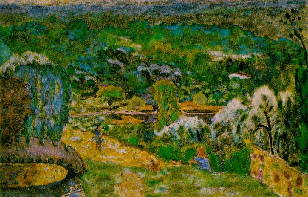A Spring Landscape — Пьер Боннар