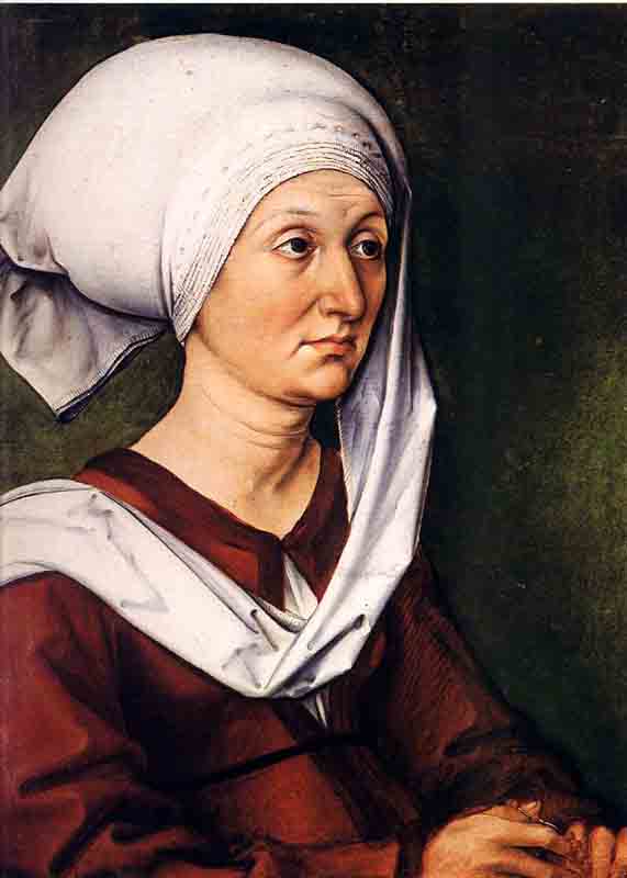 Portrait De Sa Mere, Nuremberg — Albrecht Dürer