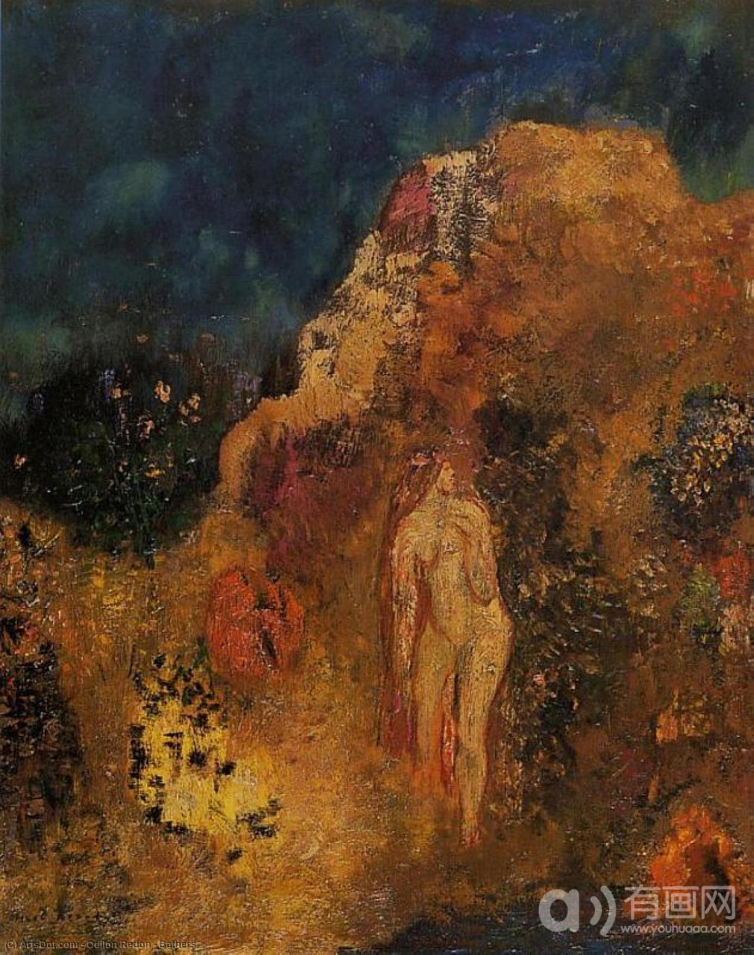 Bathers — Odilon Redon