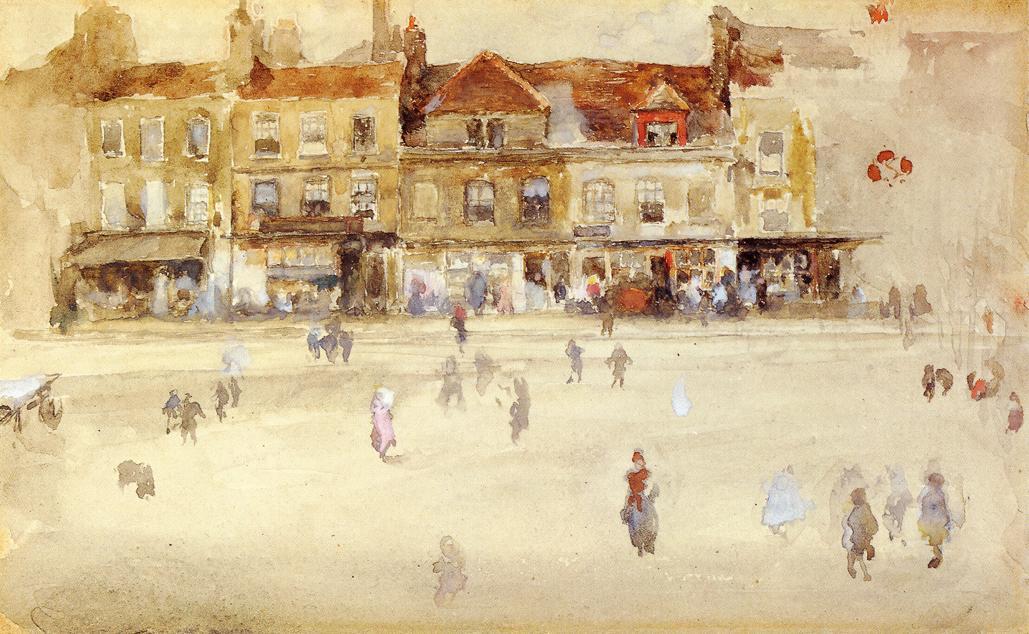 Chelsea Shops — Džeimsas Vistleris