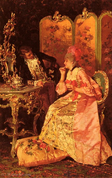 The Flirtation — Luis Alvarez Catala