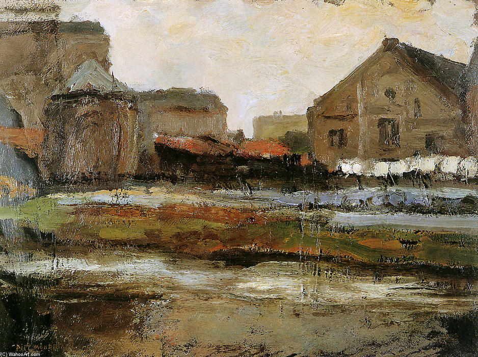 Słońce Szinkelbuurt — Piet Mondrian